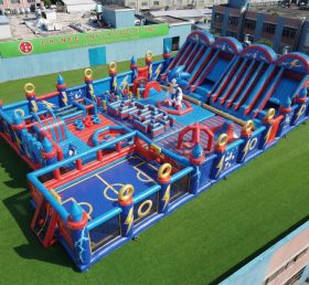 GF3-684 Parco Gonfiabile Gigante a Tema Sonic