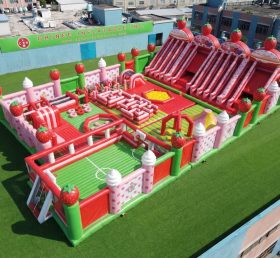 GF3-687 Parco Gonfiabile Gigante a Tema Fragolina
