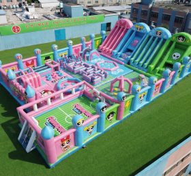GF3-690 Parco gonfiabile gigante a tema Le Superchicche