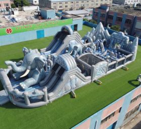 GF3-701 Parco giochi gonfiabile a tema elefante