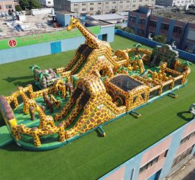 GF3-702 Parco Giochi Gonfiabile a Tema Giraffa