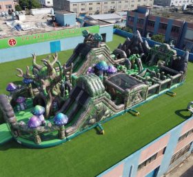 GF3-708 Parco Giochi Gonfiabile a Tema Foresta Magica