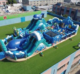 GF3-712 Parco Giochi Gonfiabile a Tema Oceano