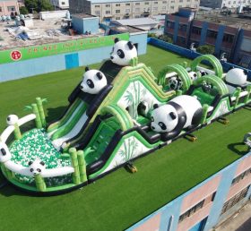 GF3-713 Parco giochi gonfiabile a tema panda