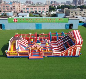 GF3-722 Parco Giochi Gonfiabile a Tema Circo