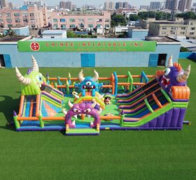 GF3-726 Parco Giochi Gonfiabile a Tema Mostri