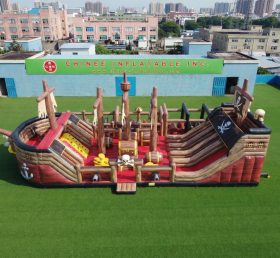 GF3-727 Parco Giochi Gonfiabile a Tema Pirati