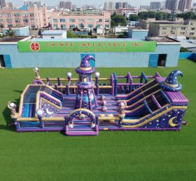 GF3-731 Playground gonfiabile a tema mago