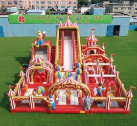 GF3-738 Parco Giochi Gonfiabile a Tema Circo