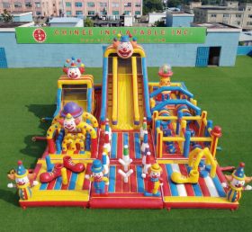 GF3-740 Parco giochi gonfiabile a tema clown