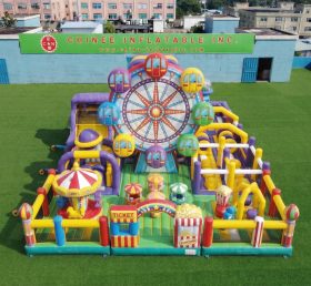 GF3-748 Parco Giochi Gonfiabile a Tema Ruota Panoramica