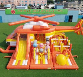 GF3-755 Parco Giochi Gonfiabile a Tema Elicottero