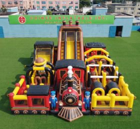 GF3-775 Parco Giochi Gonfiabile a Tema Treno