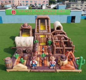 GF3-777 Parco Giochi Gonfiabile a Tema Far West