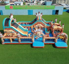 GF3-779 Parco giochi gonfiabile a tema indiano americano