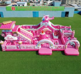 GF3-782 Parco giochi gonfiabile a tema Barbie