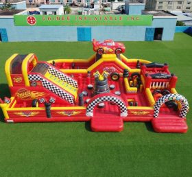 GF3-786 Parco giochi gonfiabile a tema Cars
