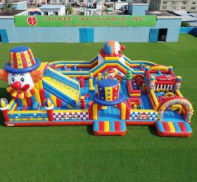 GF3-787 Playground gonfiabile a tema clown