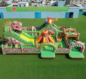GF3-789 Parco Giochi Gonfiabile a Tema Dinosauro