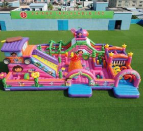 GF3-791 Parco Giochi Gonfiabile a Tema Dora