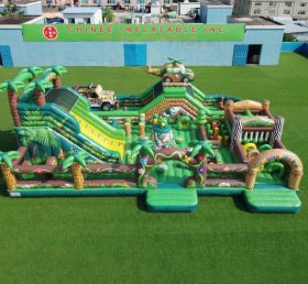 GF3-798 Parco Giochi Gonfiabile a Tema Giungla