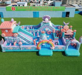 GF3-802 Parco Giochi Gonfiabile a Tema Sirena