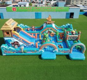 GF3-806 Parco Giochi Gonfiabile a Tema Moana