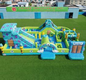 GF3-807 Parco Giochi Gonfiabile a Tema Monsters Inc
