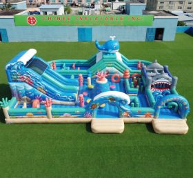 GF3-809 Parco giochi gonfiabile a tema oceano