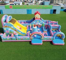 GF3-812 Parco Giochi Gonfiabile a Tema Peppa Pig