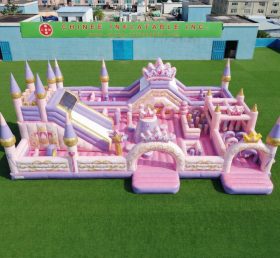GF3-816 Parco giochi gonfiabile a tema feste principesse