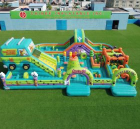 GF3-819 Parco Giochi Gonfiabile a Tema Scooby-Doo