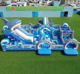 GF3-820 Parco Giochi Gonfiabile a Tema Squalo