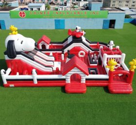 GF3-822 Parco Giochi Gonfiabile a Tema Snoopy