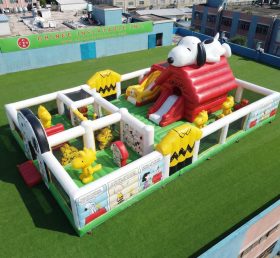 GF3-823 Parco Giochi Gonfiabile a Tema Snoopy