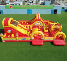 GF3-833 Parco Giochi Gonfiabile a Tema Winnie the Pooh