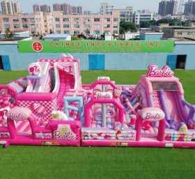 GF3-852 Parco Gonfiabile a Tema Barbie