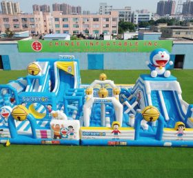 GF3-858 Parco Gonfiabile a Tema Doraemon