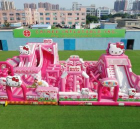 GF3-862 Parco Gonfiabile a Tema Hello Kitty