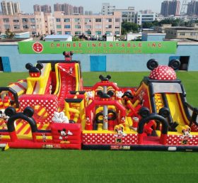 GF3-867 Parco Gonfiabile a Tema Mickey & Minnie
