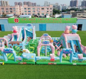 GF3-872 Parco Gonfiabile a Tema Peppa Pig