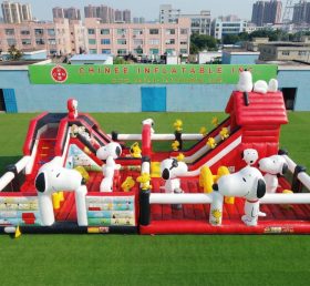 GF3-876 Parco Gonfiabile a Tema Snoopy