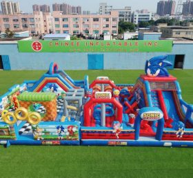 GF3-877 Parco Gonfiabile a Tema Sonic