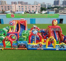 GF3-884 Parco Gonfiabile a Tema Avengers