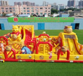 GF3-889 Parco Gonfiabile a Tema Winnie the Pooh