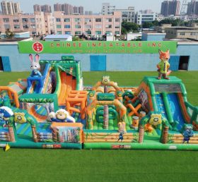 GF3-890 Parco Gonfiabile a Tema Zootropolis
