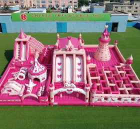 GF3-894 Parco Gonfiabile a Tema Barbie