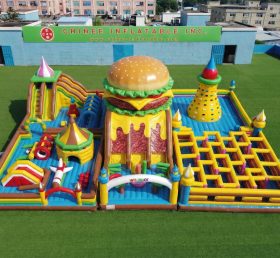 GF3-908 Parco Gonfiabile a Tema Hamburger