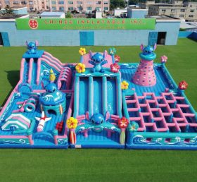 GF3-911 Parco Gonfiabile a Tema Lilo & Stitch