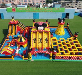 GF3-914 Parco Gonfiabile a Tema Mickey & Minnie